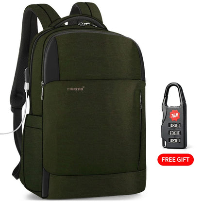 Tigernu New Fashion RFID Anti Theft Women 15.6 inch Laptop Backpack USB Charging Female Durable School Bag Mochilas Masculina