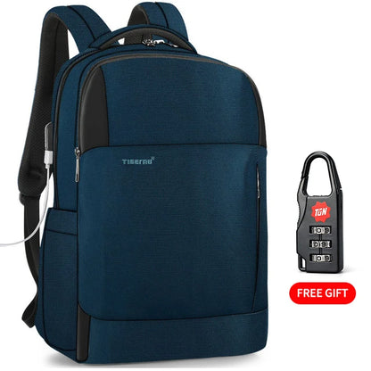 Tigernu New Fashion RFID Anti Theft Women 15.6 inch Laptop Backpack USB Charging Female Durable School Bag Mochilas Masculina