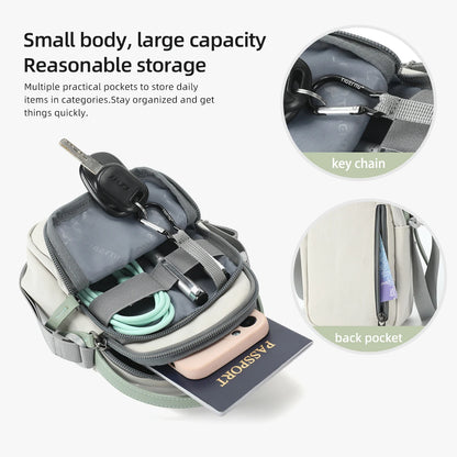 Tigernu Sling Bag For Women Fashion Mini Phone Bag Girls Casual Small Outdoor Zipper Crossbody Pouch Simple Shoulder Bag bolsas