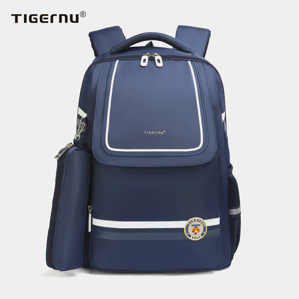 Tigernu Teenager Schoolbags Boys Girls Light Weight Backpack With Separate Pencil Pouch Large Daily Cartoon Bag Student mochila