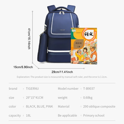 Tigernu Teenager Schoolbags Boys Girls Light Weight Backpack With Separate Pencil Pouch Large Daily Cartoon Bag Student mochila