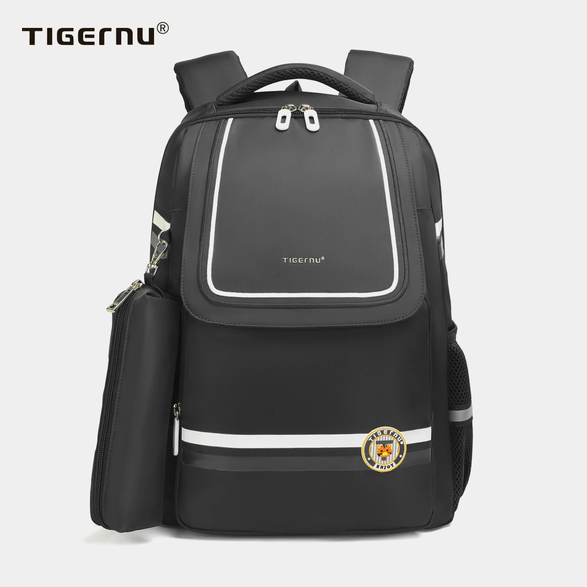 Tigernu Teenager Schoolbags Boys Girls Light Weight Backpack With Separate Pencil Pouch Large Daily Cartoon Bag Student mochila