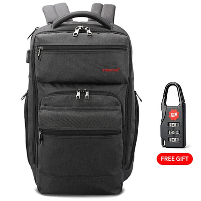 Tigernu USB Charging 15.6"Laptop Anti Theft Women Fashion School Backpack Female Durable Mochila Travel Casual Bags For girls