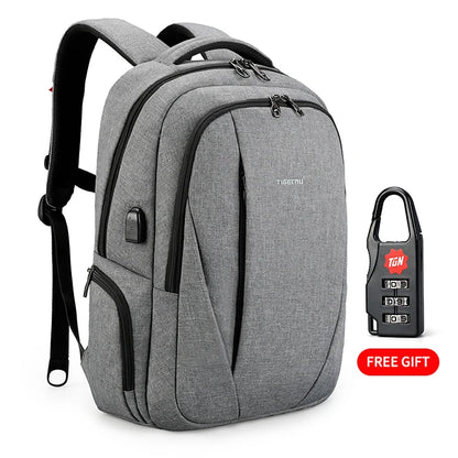 Tigernu USB Charging 15.6"Laptop Anti theft Backpack Women Anti theft School Backpack Bag Female Casual Women Mochilas For Girls