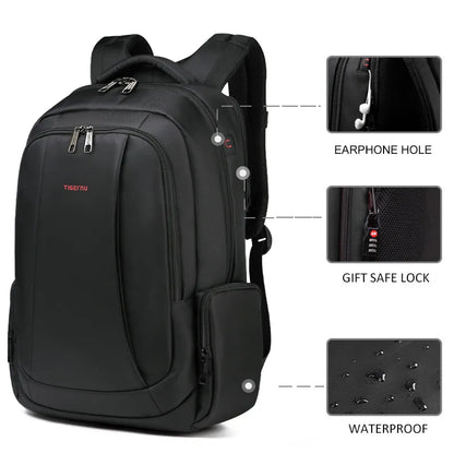 Tigernu Waterproof Nylon Anti theft 15 inch Laptop Backpack Female  Backpacks Women Notebook Bag Mochila School bag Travel Bags