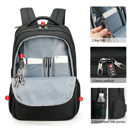 Tigernu Women  Backpack Anti theft USB Charging 15.6"Laptop Bag Mochila Feminine Female Backpack Fashion College School Backpack