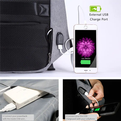 Tigernu Women Fashion Casual Business High Quality Carbon Steel Anti-theft Waterproof Female School Travel Laptop Backpack Girls