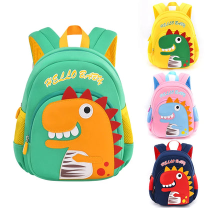 Toddler Children School Backpacks Kindergarten Kids School Bags for Boys Girl 3D Cartoon Dinosaur Schoolbag Waterproof Back Pack