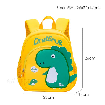 Toddler Children School Backpacks Kindergarten Kids School Bags for Boys Girl 3D Cartoon Dinosaur Schoolbag Waterproof Back Pack