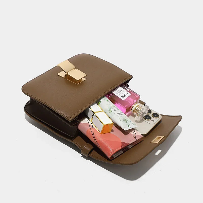 Tofu Bag Women's Bag Light Luxury Pu Shoulder Bag Business Commuter Crossbody Bags Designer Bags  Luxury Handbags