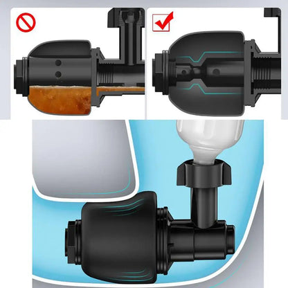 Toilet High Air Pressure Inflator Plunger Pump Kits High Pressure Cleaner Air Drain Cleaner Manual Pneumatic Dredge Tools