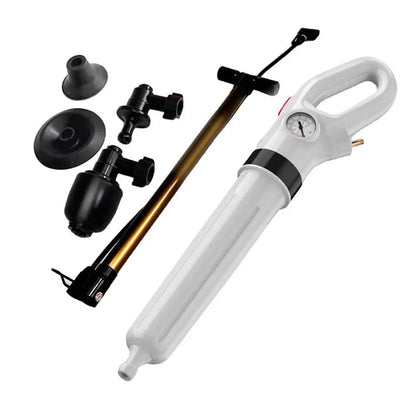 Toilet High Air Pressure Inflator Plunger Pump Kits High Pressure Cleaner Air Drain Cleaner Manual Pneumatic Dredge Tools