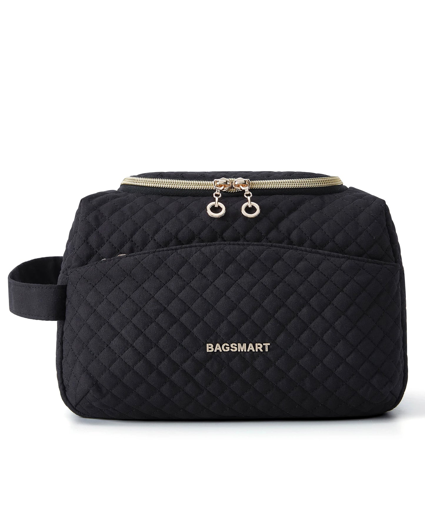 Toiletry Bag for Women BAGSMART Waterproof Kit for Travel Lightweight Large Capacity Cosmetic Bag Fit Full Sized Toiletries