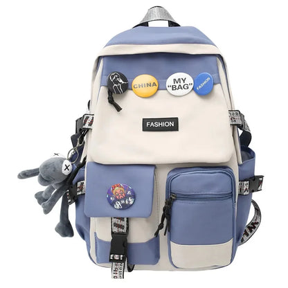 Tooling Men Women Backpack 2024 Female Large Capacity Backpacks for Teens Harajuku Student School Bags Fashion Korean New