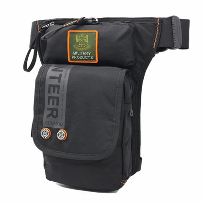 Top Quality Oxford Drop Leg Bag Hip Bum Belt for Men Assault Military Travel Motorcycle Rider Male Fanny Waist Pack Thigh Bags