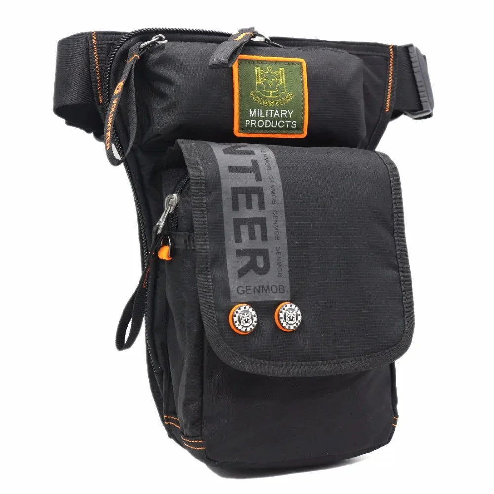 Top Quality Oxford Drop Leg Bag Hip Bum Belt for Men Assault Military Travel Motorcycle Rider Male Fanny Waist Pack Thigh Bags