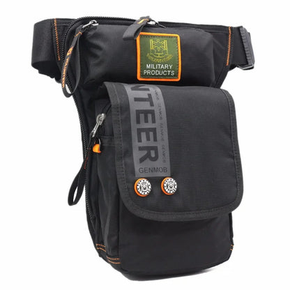 Top Quality Oxford Drop Leg Bag Hip Bum Belt for Men Assault Military Travel Motorcycle Rider Male Fanny Waist Pack Thigh Bags