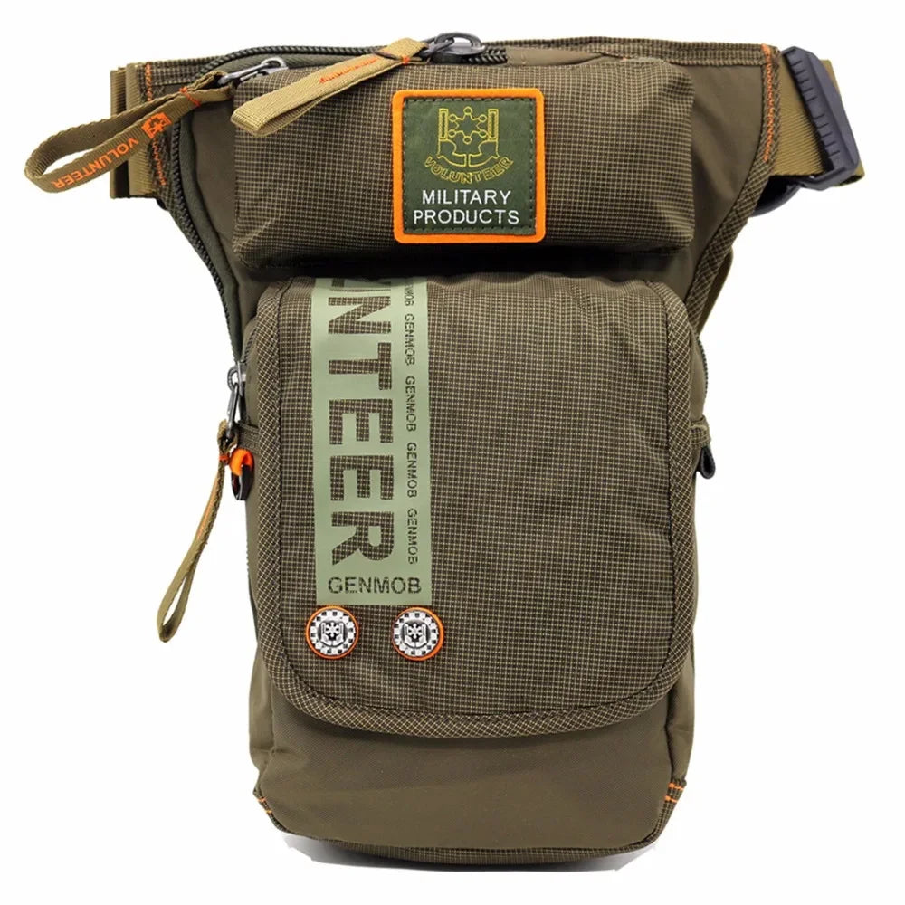 Top Quality Oxford Drop Leg Bag Hip Bum Belt for Men Assault Military Travel Motorcycle Rider Male Fanny Waist Pack Thigh Bags