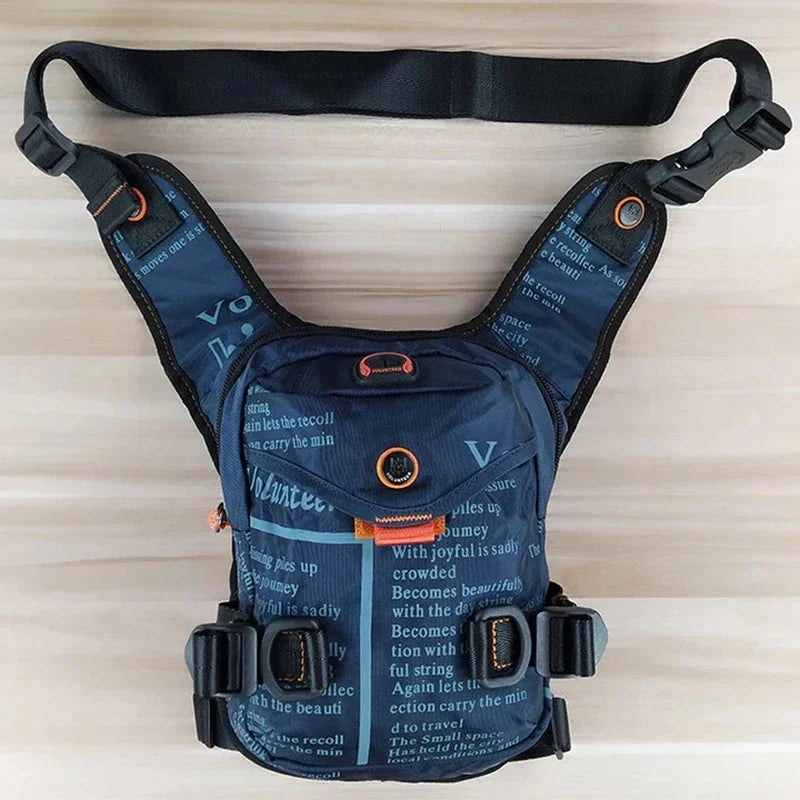 Top Quality Oxford Men Belt Hip Bum Waist Fanny Pack Travel Military Multi-functional Messenger Cross body Drop Leg Thigh Bag
