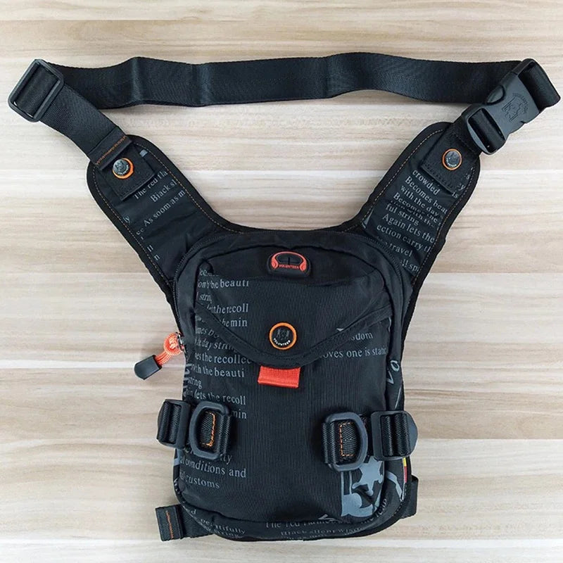 Top Quality Oxford Men Belt Hip Bum Waist Fanny Pack Travel Military Multi-functional Messenger Cross body Drop Leg Thigh Bag
