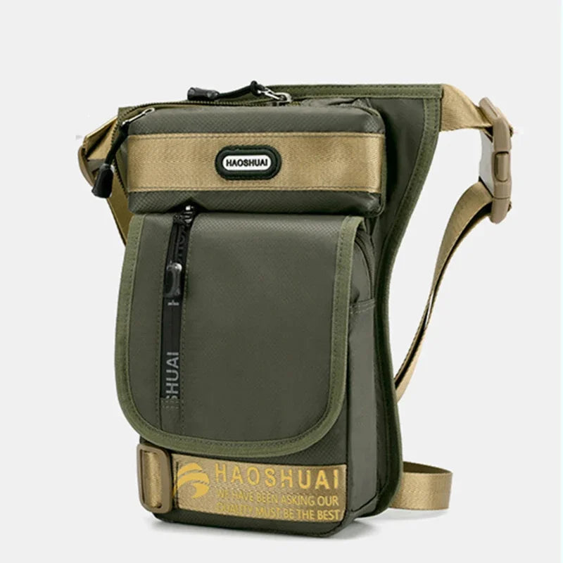 Top Quality Oxford Men Waist Leg Drop Bag Military Assault Belt Purse Male Riding Casual Waterproof Hip Bum Bags Fanny Pack