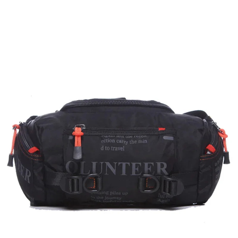 Top Quality Waterproof Oxford Men Hip Bum Belt Cross Body Shoulder Messenger Bag Large Capacity Travel Sling Chest Waist Pack