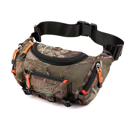 Top Quality Waterproof Oxford Men Hip Bum Belt Cross Body Shoulder Messenger Bag Large Capacity Travel Sling Chest Waist Pack