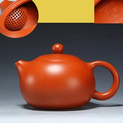 Top Sale Yixing Purple Clay Xi Shi Teapots Chinese  Kung Fu Tea Set Handmade Zisha Tea Pot Cup Set Tea Ceremony Gift Bonus 2 Cup
