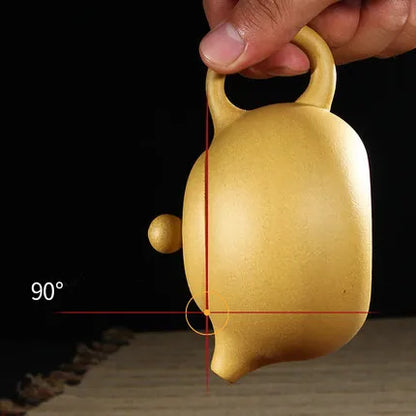 Top Sale Yixing Purple Clay Xi Shi Teapots Chinese  Kung Fu Tea Set Handmade Zisha Tea Pot Cup Set Tea Ceremony Gift Bonus 2 Cup