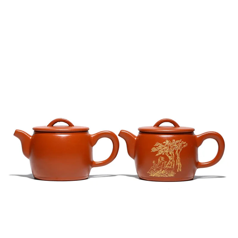 Top Sale Yixing Zisha Teapot Purple Clay Tea Pot 190ml Handmade Kung Fu Tea Set Teapots Chinese Ceramic Kettle Gift High Quality