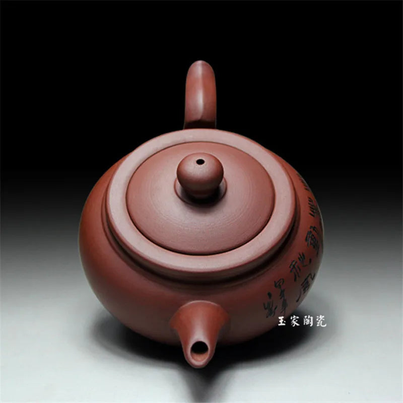 Top Sale Yixing Zisha Teapot Purple Clay Tea Pot 400ml Handmade Kung Fu Tea Set Teapots Chinese Ceramic Kettle Gift High Quality