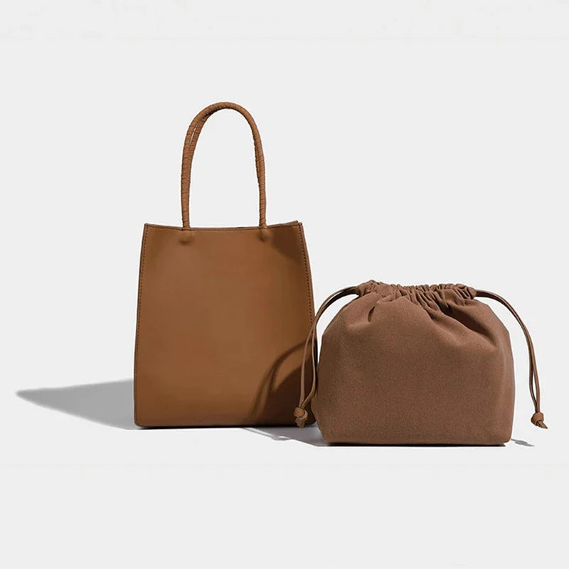 Tote 2024 New High-Quality Handbag Large Capacity Paper Versatile Women's Hand Shopping Bag