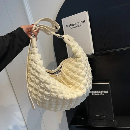 Tote Bag Cloud Bag Solid Women's Bag Underarm Handbag