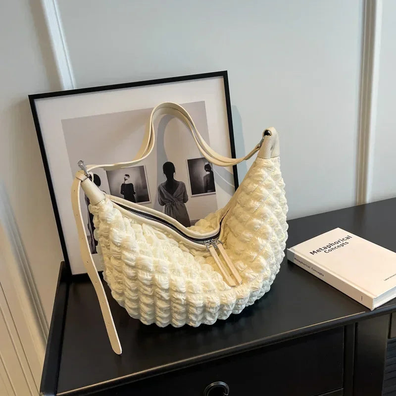 Tote Bag Cloud Bag Solid Women's Bag Underarm Handbag