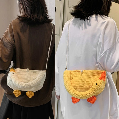 Tote Bag Fashion Geese Designed Woven Bag Handbag Crossbody Bag