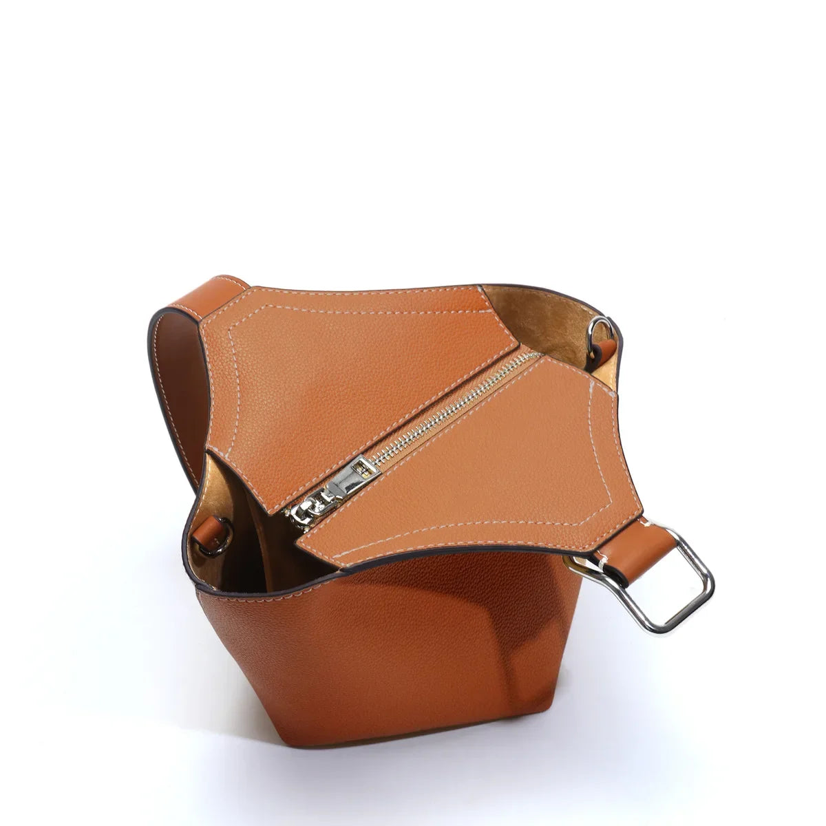 Tote Bag, Large Capacity Women's Genuine Leather Bag, Niche Design Shoulder Bag Ladies Hand Bags  Designer Bags Luxury