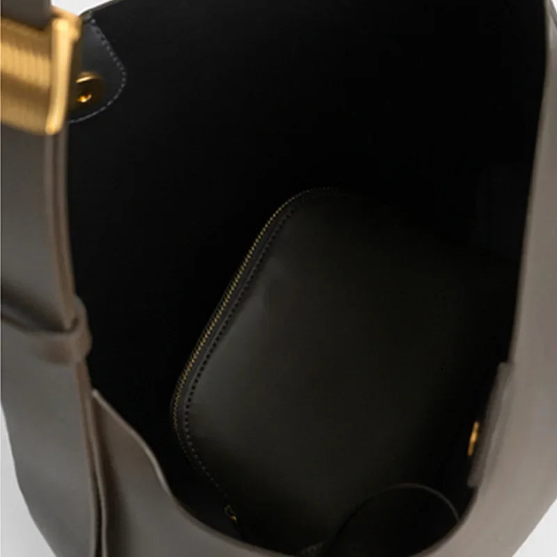 Tote Bag Niche Design Large Capacity Women's Korean Style Retro Simple Shoulder Bag Handbags Designer Luxury Designer Handbag