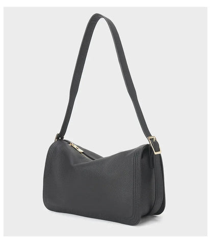 Tote Bag Women's 2024 New First-layer Cowhide Tote Bag High-end Large-capacity Cross-body Bag Purses Luxury Designer Handbag