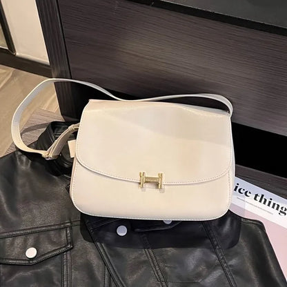 Tote Bag Women's 2024 New Soft Leather One Shoulder Large Capacity High Quality Crossbody Bag Postman Women's Bag