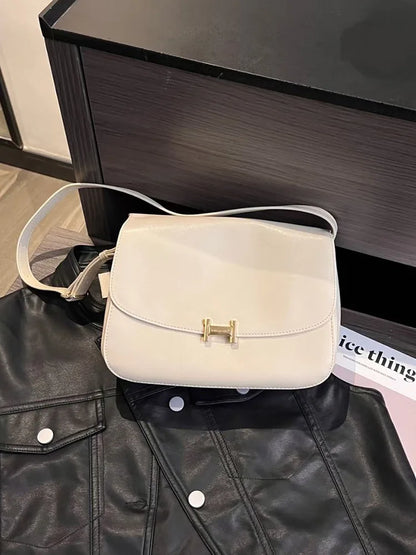 Tote Bag Women's 2024 New Soft Leather One Shoulder Large Capacity High Quality Crossbody Bag Postman Women's Bag