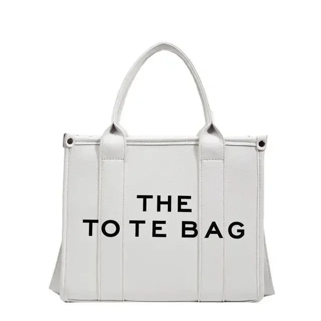 Tote Bag for Women Designer Letters Fashion Small Handbags Luxury Matte Pu Leather Shoulder Crossbody Bags Shopper Purses 2024