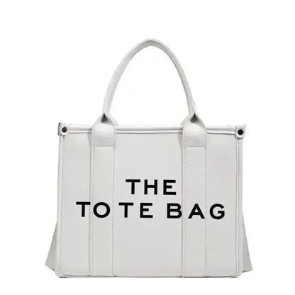 Tote Bag for Women Designer Letters Fashion Small Handbags Luxury Matte Pu Leather Shoulder Crossbody Bags Shopper Purses 2024