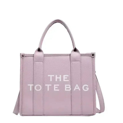 Tote Bag for Women Designer Letters Fashion Small Handbags Luxury Matte Pu Leather Shoulder Crossbody Bags Shopper Purses 2024