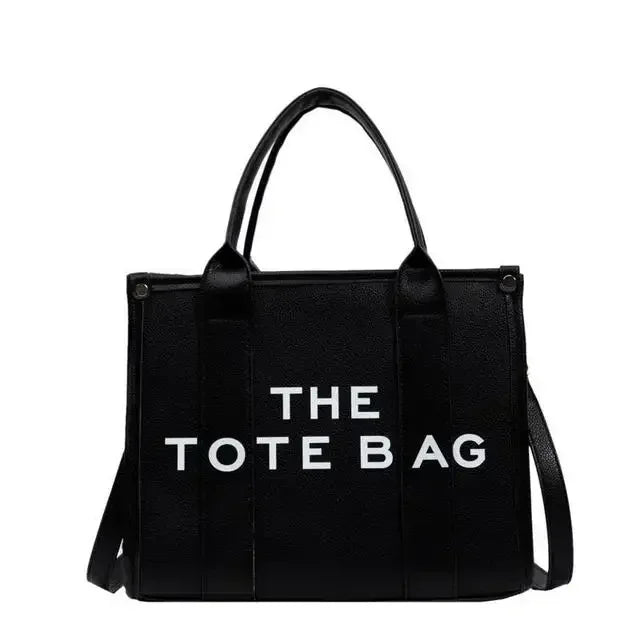 Tote Bag for Women Designer Letters Fashion Small Handbags Luxury Matte Pu Leather Shoulder Crossbody Bags Shopper Purses 2024