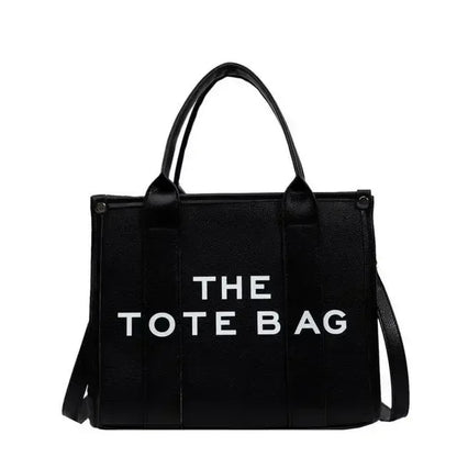 Tote Bag for Women Designer Letters Fashion Small Handbags Luxury Matte Pu Leather Shoulder Crossbody Bags Shopper Purses 2024