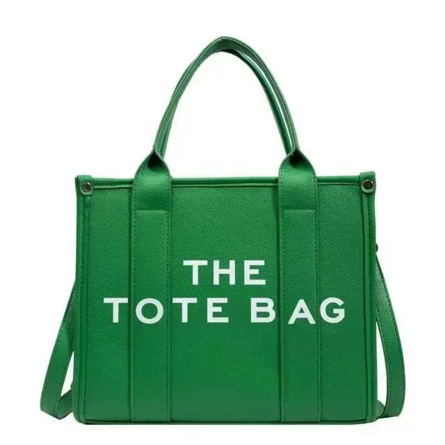 Tote Bag for Women Designer Letters Fashion Small Handbags Luxury Matte Pu Leather Shoulder Crossbody Bags Shopper Purses 2024