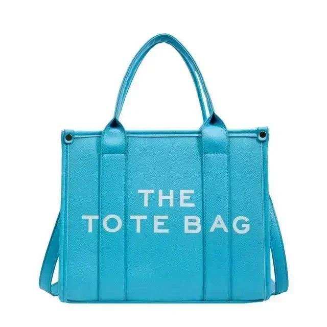 Tote Bag for Women Designer Letters Fashion Small Handbags Luxury Matte Pu Leather Shoulder Crossbody Bags Shopper Purses 2024