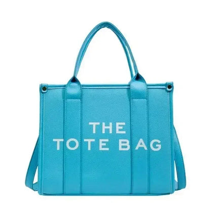Tote Bag for Women Designer Letters Fashion Small Handbags Luxury Matte Pu Leather Shoulder Crossbody Bags Shopper Purses 2024