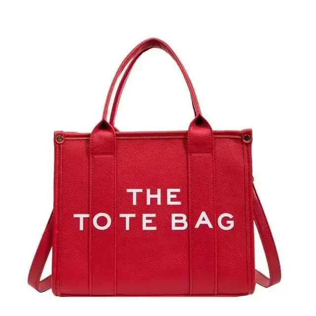 Tote Bag for Women Designer Letters Fashion Small Handbags Luxury Matte Pu Leather Shoulder Crossbody Bags Shopper Purses 2024