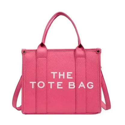 Tote Bag for Women Designer Letters Fashion Small Handbags Luxury Matte Pu Leather Shoulder Crossbody Bags Shopper Purses 2024